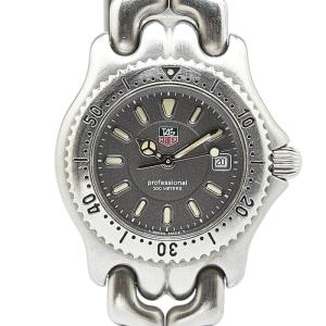 【値下げしました】[稼働/極美品]タグ・ホイヤー セル　レディース　グレー文字盤 TAG HEUER/タグホイヤー】 セル WG1312-0 腕時計 ステンレス