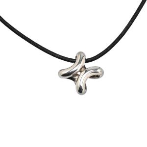 エルメス リマGM ペンダントネックレス チョーカー SV925 シルバー レディース HERMES 【中古】