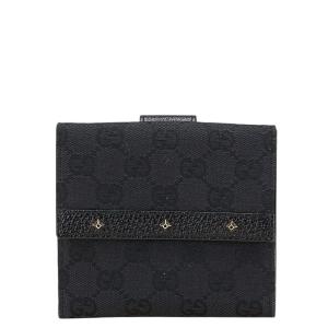 gucci 財布 キャンバス 二つ折りの通販｜au PAY マーケット
