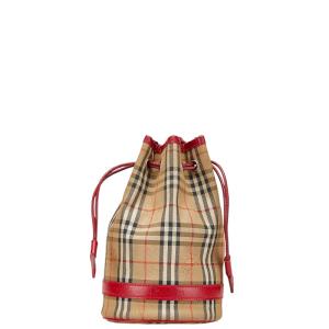 バーバリー burberry ポーチ ミラー付き ノバチェックの通販｜au