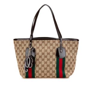 GUCCI グッチ トートバッグ 211976 GGキャンバス/エナメル