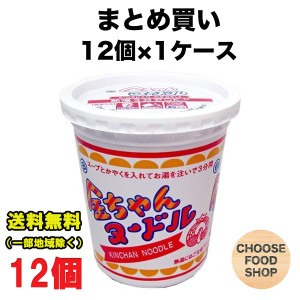 金ちゃんヌードル しょうゆ味 12個入り×1ケース 徳島製粉 まとめ買い カップラーメン  送料無料（北海道・東北・沖縄除く）