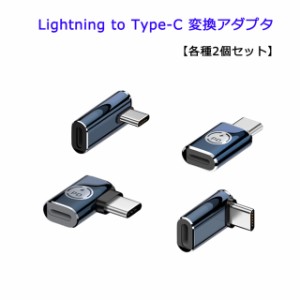 【各種2個セット Lightning to Type-C 変換アダプタ 最大35W PD充電対応】タイプC ライトニング コネクタ 変換コネクタ ストラップホール
