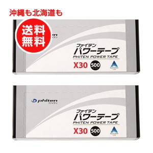 安心の通常便 お得2個セット ファイテン パワーテープX30 500マーク