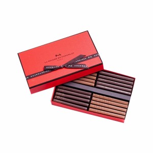 御礼 卒業 卒園 新生活 ギフト LA MAISON DU CHOCOLAT バトネ プラリネ ギフトボックス 155g