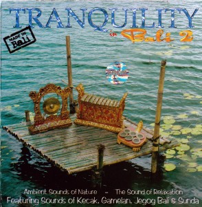 バリ島癒し＆リラクゼーションCD『TRANQUILITY IN BALI2』バリ島のしじま☆メール便送料無料☆