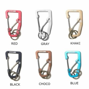 アッソブ AS2OV ダブルカラビナ DOUBLE CARABINER アウトドア キャンプ 登山 トレッキング キーホルダー