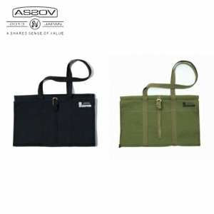 アッソブ AS2OV ALBERTON CANVAS FIRE WOOD BAG アウトドア キャンプ バック 焚き火 薪 運搬