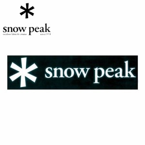 スノーピーク snow peak ロゴステッカー アスタリスクM アウトドア キャンプ シール ステッカー 車 クーラーボックス