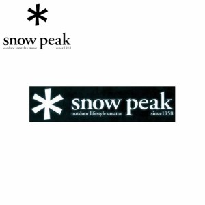 スノーピーク snow peak ロゴステッカー アスタリスクL アウトドア キャンプ シール ステッカー 車 クーラーボックス