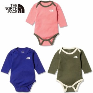 ノースフェイス THE NORTH FACE ロングスリーブコットンロンパース（ベビー） B L/S Cotton Rompers 赤ちゃん ベビー ギフト 出産祝い ロ