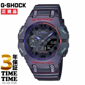 CASIO カシオ G-SHOCK Gショック シューティングゲームモチーフ パープル グリーン GA-B001AH-6AJF 【安心の3年保証】