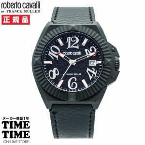 roberto cavalli BY FRANCK MULLER ロベルト・カヴァリ バイ フランク・ミュラー メンズ ブラック RV1G181L1011 【安心のメーカー1年保証