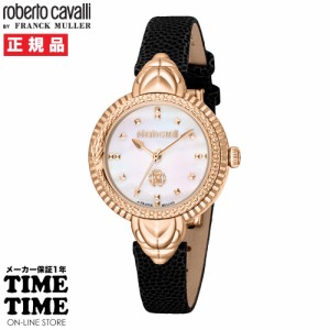 roberto cavalli BY FRANCK MULLER ロベルト・カヴァリ バイ フランク・ミュラー レディース ホワイト（マザーオブパール） RV1L203L0031