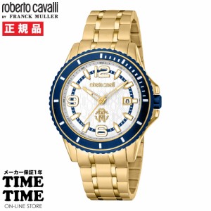 roberto cavalli BY FRANCK MULLER ロベルト・カヴァリ バイ フランク・ミュラー メンズ シルバー RV1G217M0071 【安心のメーカー1年保証