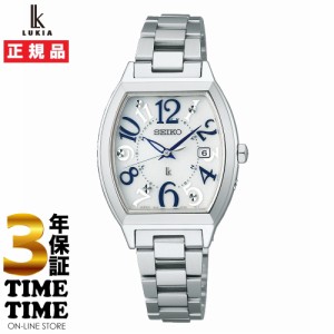 SEIKO セイコー LUKIA ルキア Standard Collection ソーラー電波 トノー型 シルバー SSVW213 【安心の3年保証】