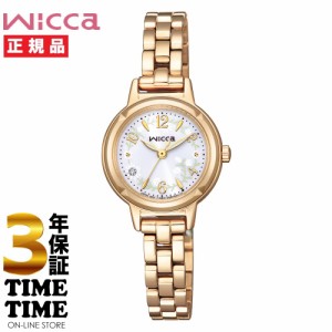 CITIZEN シチズン wicca ウィッカ ソーラーテック 25周年アニバーサリーモデル 花冠 ゴールド 替えバンド付 KP3-627-21 数量限定1,200本 