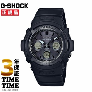 CASIO カシオ G-SHOCK Gショック ソーラー電波 アナデジ ブラック AWG-M100SBB-1AJF 【安心の3年保証】