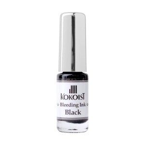 ココイスト KOKOIST ブリーディングインク5ml 08 Black ジェル小物/ジェルネイルアートインク