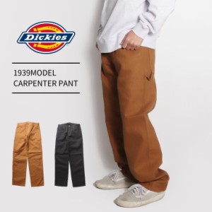 Dickies 1939MODEL CARPENTER PANT ディッキーズ メンズ ペインター  ルーズフィット デニム カラー ワーク ワークスタイル ワンポイント