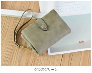 三つ折り財布 レディース ミニ財布 母の日 春財布 軽量 コンパクトプレゼント 人気 送料無料 プチプラ (グラスグリーン)wallad180425