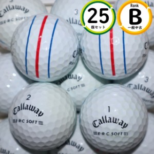 25個 Callaway ERC SOFT Bランク キャロウェイ E・R・C ソフト 中古 ロストボール 送料無料