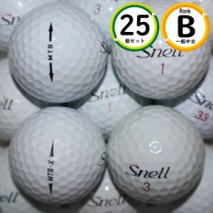 25個 SNELL GOLF 混合 Bランク スネル 中古 ロストボール 送料無料 snt