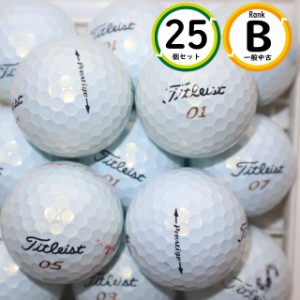 25個 タイトリスト プレステージ Bランク ロストボール 中古 TITLEIST Prestige 送料無料