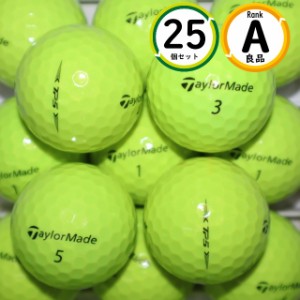 Aランク 25個 TP5 良品 テーラーメイド イエロー TAYLORMADE 中古 ロストボール 送料無料