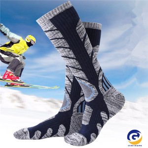 ソックス 靴下 着圧 サーモライト メンズ レディース スノーボード 1足組 ウェアやスキーウェアと組合せがオススメ