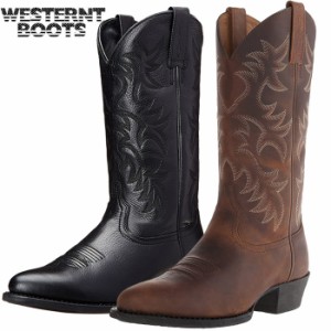 WESTERNT BOOTS ウエスタンブーツ メンズ 男性用 シューズ 靴 ブーツ カウボーイブーツ カントリーブーツ 乗馬 乗馬用品 馬 馬具