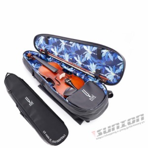VIOLIN CASE バイオリンケース 楽器 管楽器 オックスフォード 軽量 防撥水 ケース 長方形 3WAY リュック ショルダー 手提げ