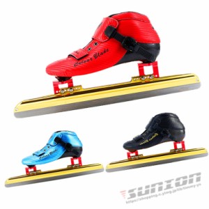 スピードスケート靴 スケート 靴 フィギュアスケート フィギュア シューズ 固定式 研磨済み ギフト プレゼント