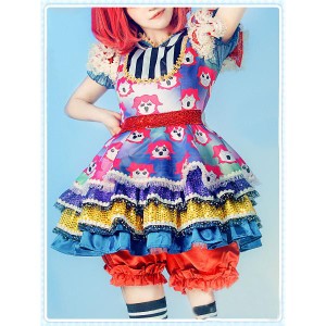 ラブライブ Aqours サンシャイン lovelive sunshine 黒澤ルビィ 風 コスプレ衣装  ハロウィン 変装 仮装 コスチューム 大人 cosplay イベ