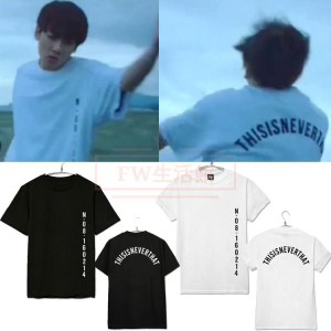 BTS(防弾少年団) JUNGKOOK 韓流グッズ 半袖Tシャツ コート新入荷 春夏 Tシャツ 男女兼用 応援服 打歌服 ウェア ペアルック