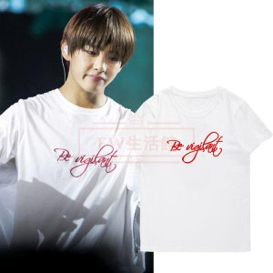 BTS(防弾少年団) V 韓流グッズ 半袖Tシャツ コート新入荷 春夏 Tシャツ 男女兼用 応援服 打歌服 ウェア ペアルック