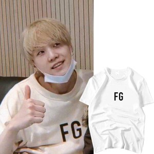 BTS(防弾少年団) SUGA 韓流グッズ 半袖Tシャツ コート新入荷 春夏 Tシャツ 男女兼用 応援服 打歌服 ウェア ペアルック