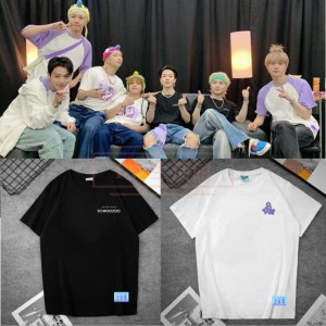 BTS(防弾少年団) SOWOOZOO韓流グッズ 半袖Tシャツ コート新入荷 春夏 Tシャツ 男女兼用 応援服 打歌服 ウェア ペアルック