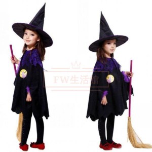 子供子供 女の子 デビルス ドレス witch 巫女 ウィッチガール まじょ キッズ 幼稚園