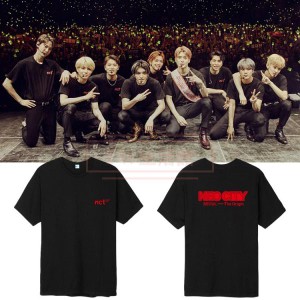 NCT127韓流グッズ Tシャツ NeoCity TheOrigin 応援服 打歌服 ペアルック Tシャツ男女兼用 半袖Tシャツ 激安