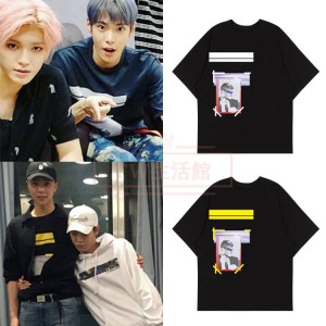 nct127 韓流グッズ Tシャツ 応援服 打歌服 ペアルック Tシャツ男女兼用 半袖Tシャツ 激安