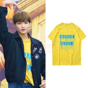 NCT 127 DREAM 韓流グッズ Tシャツ 応援服 打歌服 ペアルック Tシャツ男女兼用 半袖Tシャツ 激安