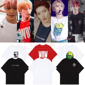 NCT 127 DREAM 韓流グッズ Tシャツ 応援服 打歌服 ペアルック Tシャツ男女兼用 半袖Tシャツ 激安