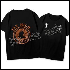 ハイキュー!! Haikyuu!! 烏野高校 飛べTシャツ ライブ 運動 イベント バレーボール 応援服 コスプレ衣装 仮装 男女兼用