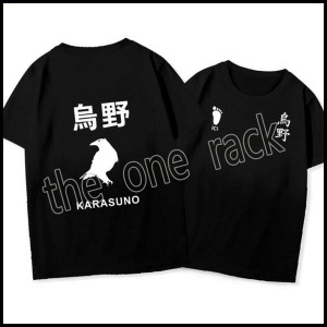 ハイキュー!! Haikyuu!! 烏野高校 飛べTシャツ ライブ 運動 イベント バレーボール 応援服 コスプレ衣装 仮装 男女兼用