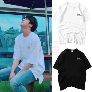 BTS(防弾少年団) JIN 韓流グッズ 半袖Tシャツ コート新入荷 春夏 Tシャツ 男女兼用 応援服 打歌服 ウェア ペアルック