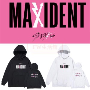 2023新品 Stray Kids MAXIDENT 韓流グッズ パーカー スウェット フード付き 春秋 男女兼用 周辺 応援服 打歌服カジュアルウェア ペアルッ