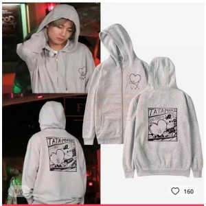 2023 BTS(防弾少年団) 秋冬 KPOP グッズ 服 スウェット コートトレーナー 打歌服 応援服 グッズ レディース メンズ 男女兼用 スウェット 