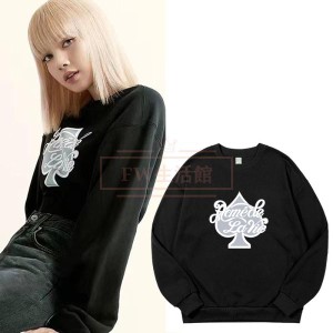 BLACKPINK JENNIE 韓流グッズ 2023新入荷 パーカー スウェット 男女兼用 応援服 打歌服カジュアルウェア ペアルック