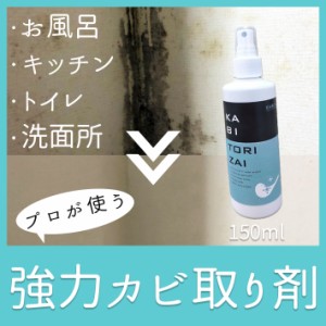 カビ取り剤 150ml 風呂 キッチン トイレ 洗面所 水回り専用  カビとり カビ取り剤ジェル カビ取り カビ取りジェル 業務用 効果 おすすめ 